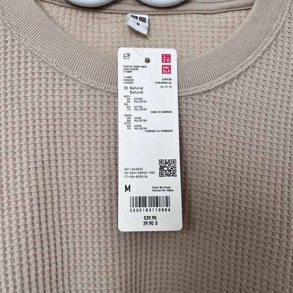 Uniqlo Waffle Knit Longsleeve - Picture 3 of 4